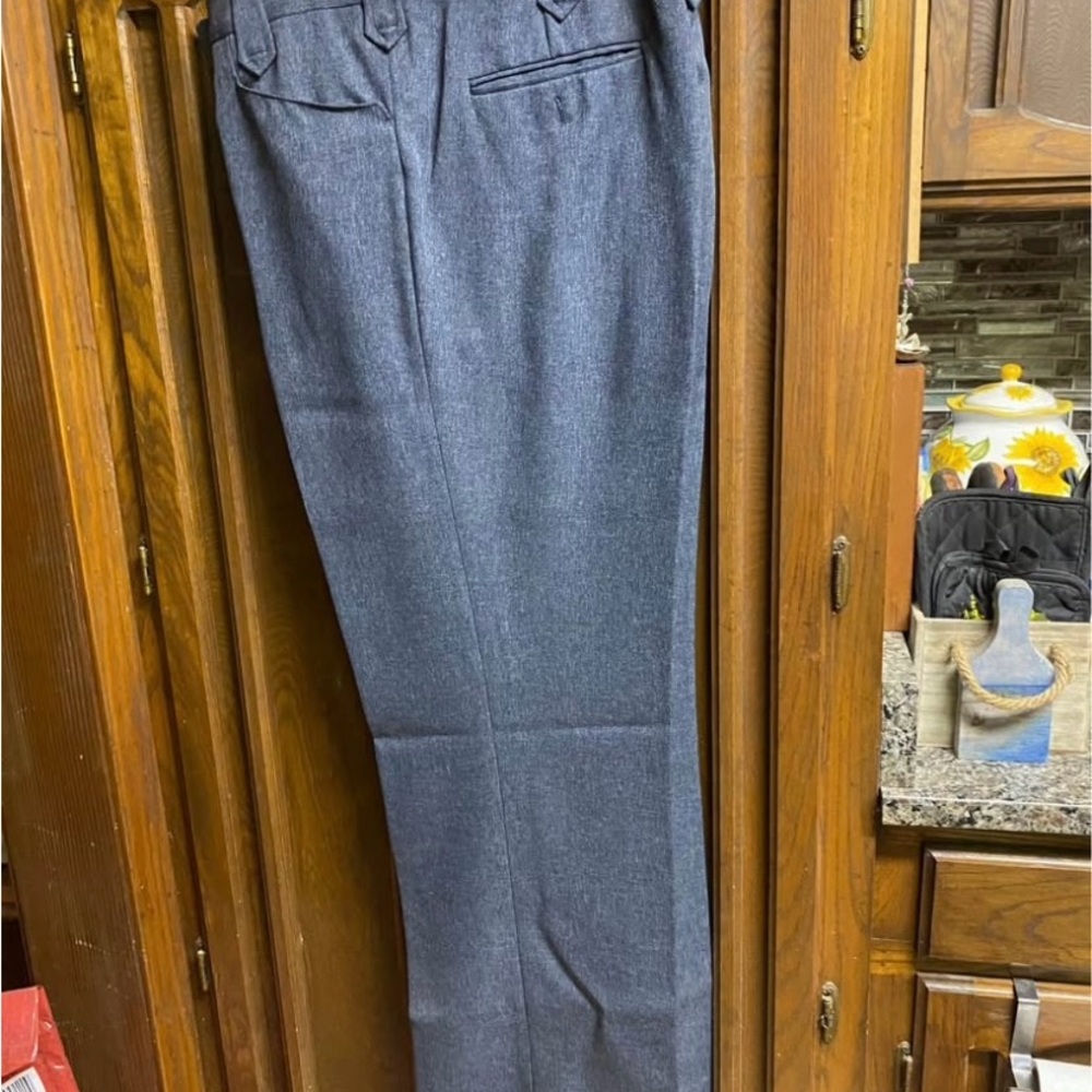 Men's Classic Gray Suit Pants